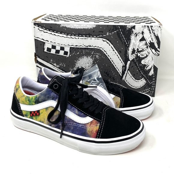 💖MEGA SALE💖VANS Old Skool Skate Low  Black Men’s Canvas Suede   VN0A5FCBBML - Picture 9 of 11